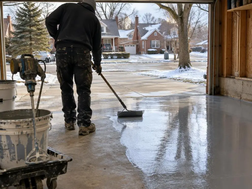 Polyaspartic Floor Coating in Dearborn, MI